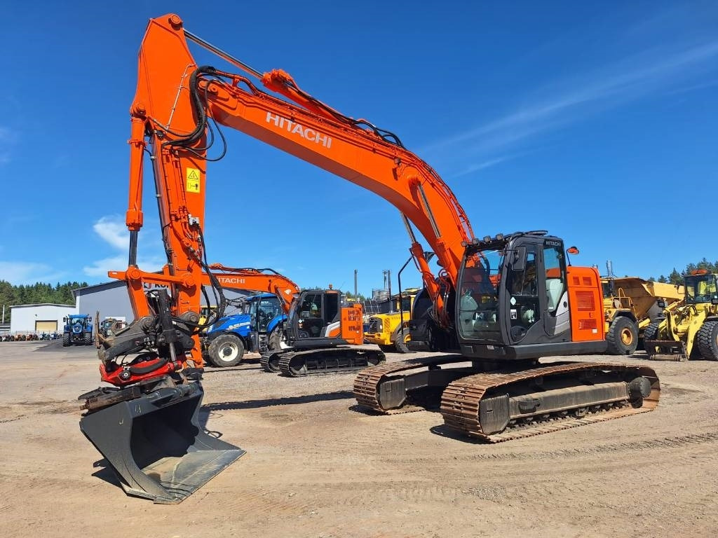 Beltegraver Hitachi MYYTY! SOLD! ZX225USLC-5 PYÖRITTÄJÄ+PIHDIT: bilde 8