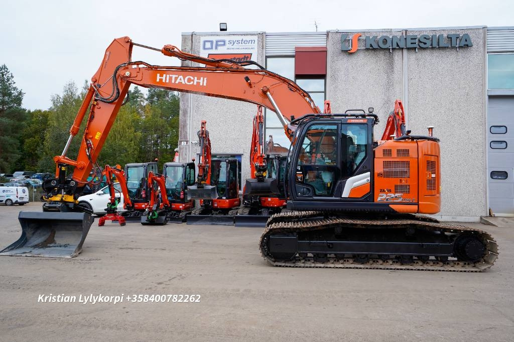 Hitachi ZX225USLC-7 ENGCON JA NOVATRON - Beltegraver: bilde 1 Hitachi ZX225USLC-7 ENGCON JA NOVATRON - Beltegraver: bilde 1