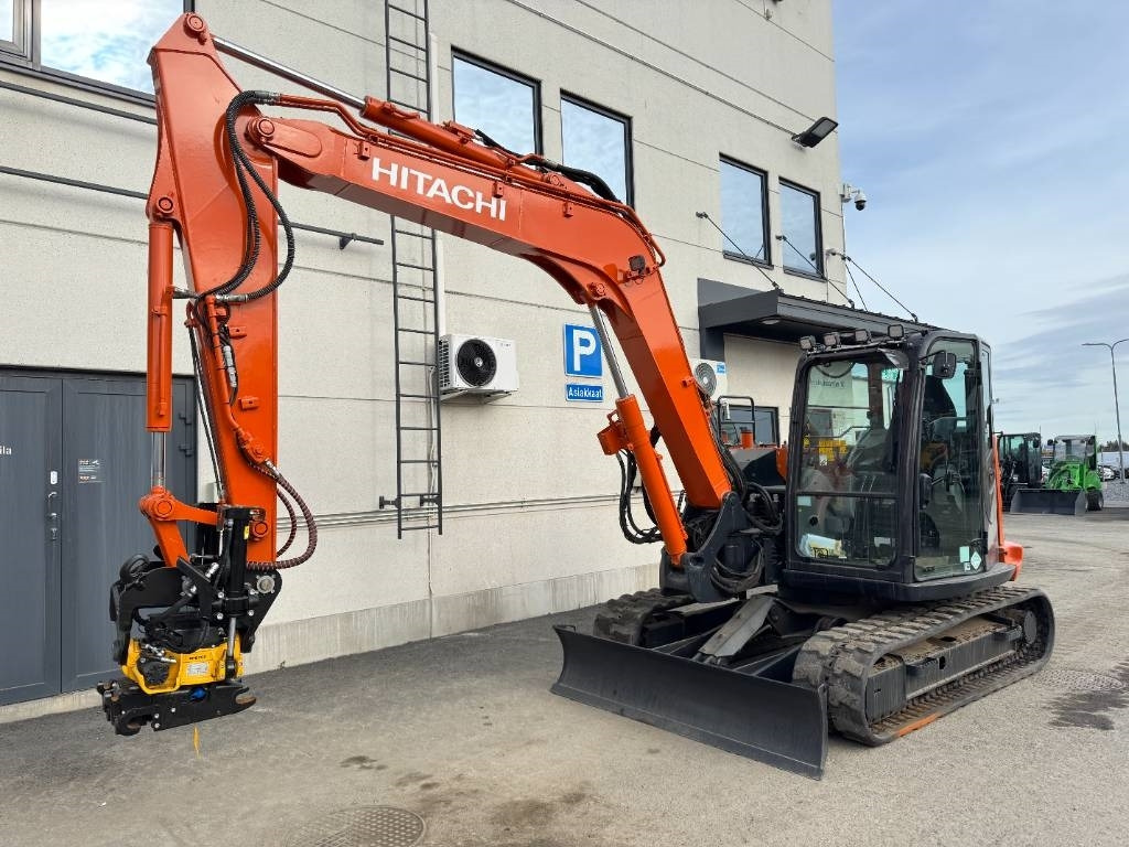 Hitachi ZX85USB-6, Uudella engcon EC209 tiltillä - Minigraver: bilde 2 Hitachi ZX85USB-6, Uudella engcon EC209 tiltillä - Minigraver: bilde 2