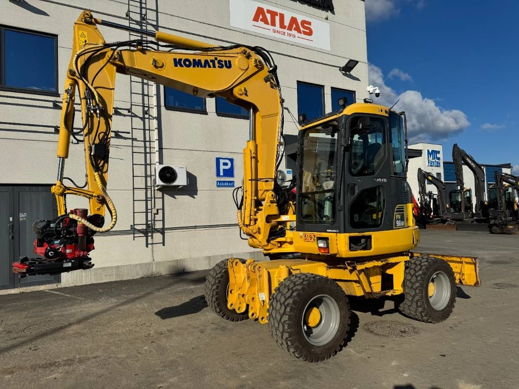 Komatsu PW 98 MR-6 - Hjulgraver: bilde 2 Komatsu PW 98 MR-6 - Hjulgraver: bilde 2