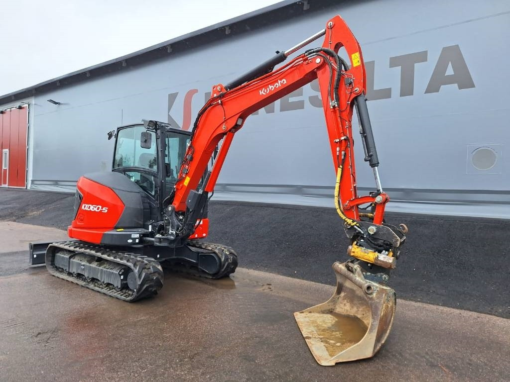 Kubota KX060-5 PYÖRITTÄJÄ, RASVARI YM. - Minigraver: bilde 5 Kubota KX060-5 PYÖRITTÄJÄ, RASVARI YM. - Minigraver: bilde 5