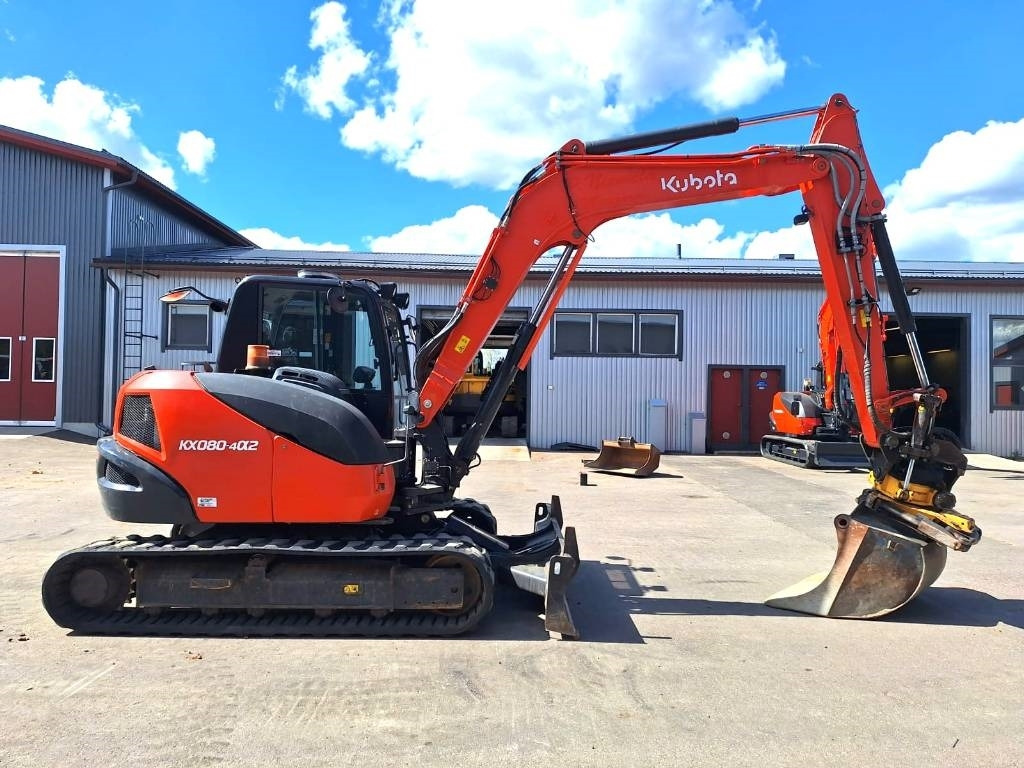 Kubota KX080-4a2 PYÖRITTÄJÄLLÄ - Minigraver: bilde 4 Kubota KX080-4a2 PYÖRITTÄJÄLLÄ - Minigraver: bilde 4