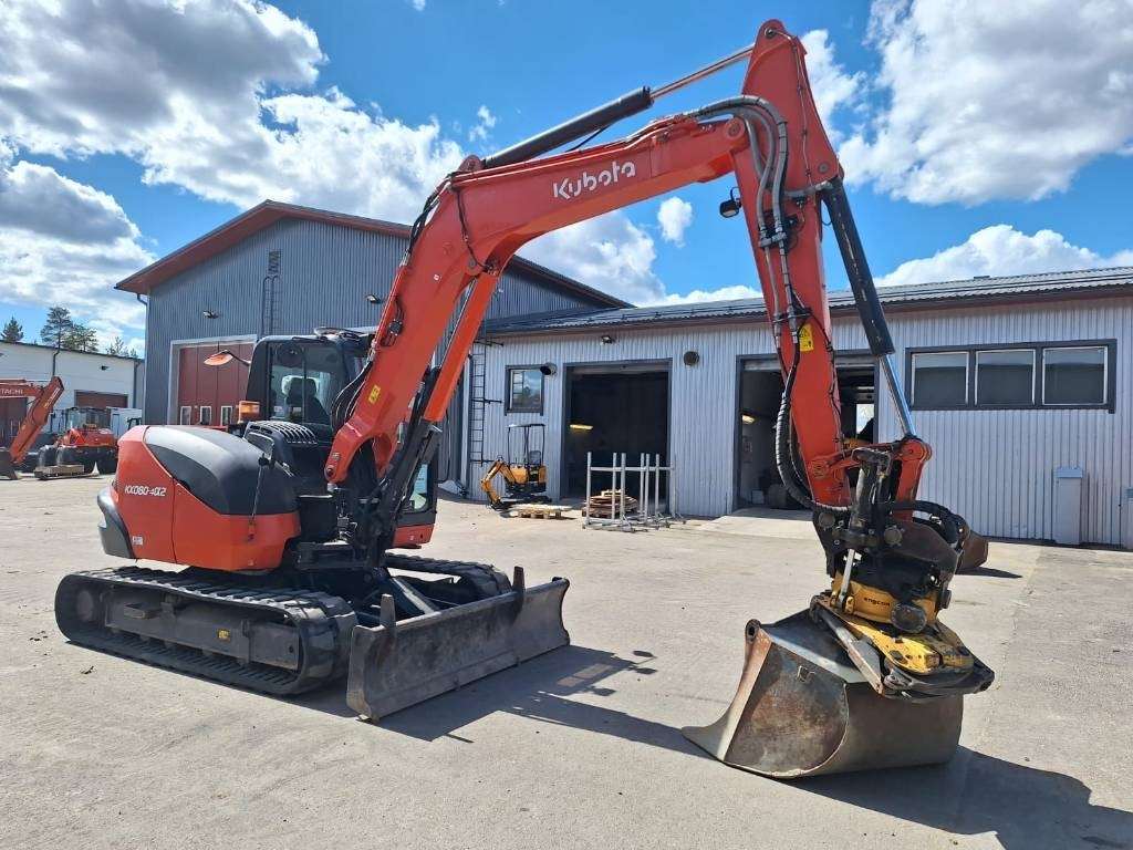 Kubota KX080-4a2 PYÖRITTÄJÄLLÄ - Minigraver: bilde 5 Kubota KX080-4a2 PYÖRITTÄJÄLLÄ - Minigraver: bilde 5