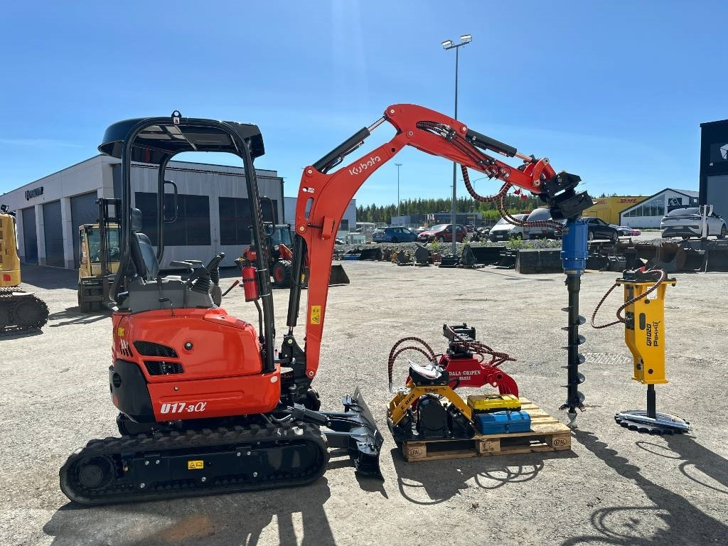 Kubota U 17-3 uusi Varustelupaketilla - Minigraver: bilde 5 Kubota U 17-3 uusi Varustelupaketilla - Minigraver: bilde 5