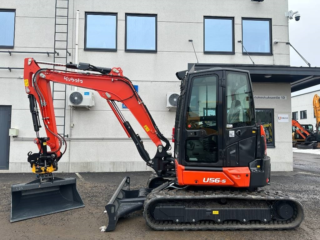 Kubota U 56-5 Uusi varusteilla  - Minigraver: bilde 1 Kubota U 56-5 Uusi varusteilla  - Minigraver: bilde 1