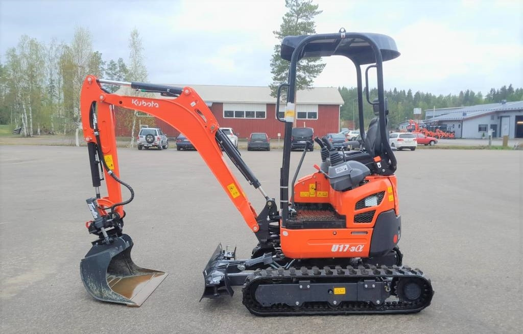 Kubota U17-3a UUSI, KALLISTAJALLA - Minigraver: bilde 1 Kubota U17-3a UUSI, KALLISTAJALLA - Minigraver: bilde 1