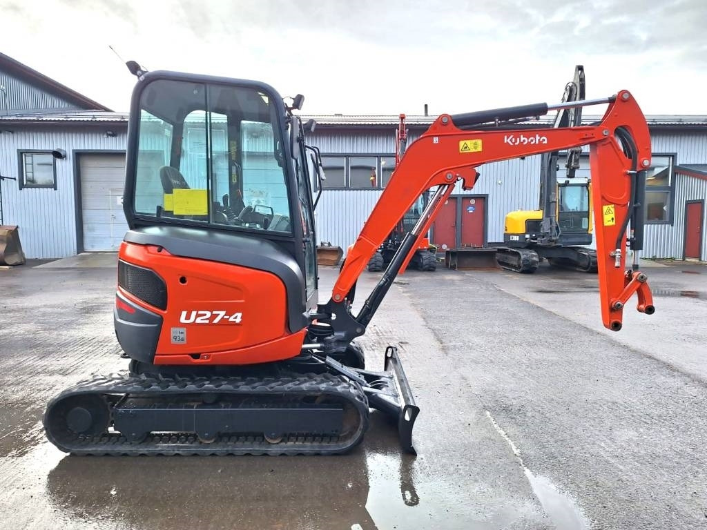 Kubota U27-4 HUOLLETTU - Minigraver: bilde 5 Kubota U27-4 HUOLLETTU - Minigraver: bilde 5