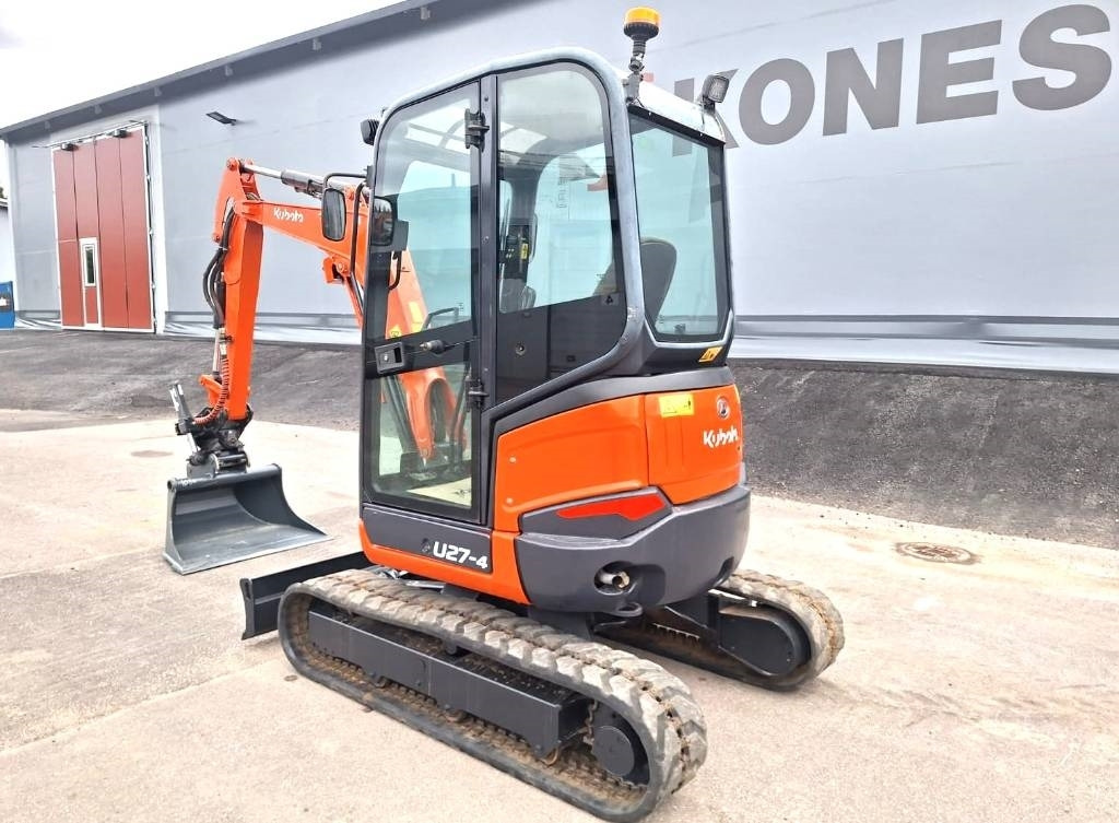 Kubota U27-4 KALLISTAJALLA, HUOLLETTU  - Minigraver: bilde 2 Kubota U27-4 KALLISTAJALLA, HUOLLETTU  - Minigraver: bilde 2