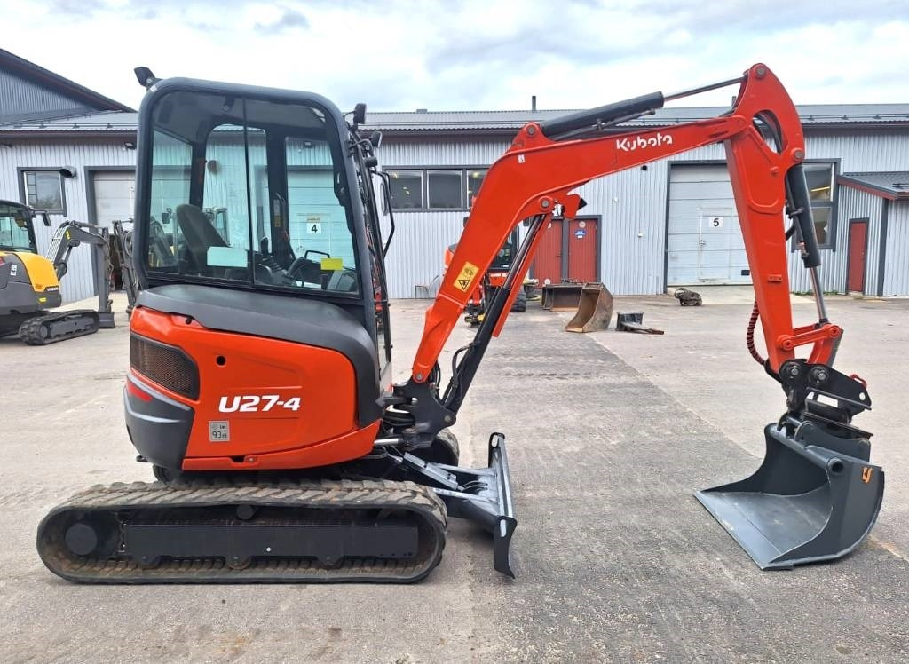 Kubota U27-4 KALLISTAJALLA, HUOLLETTU - Minigraver: bilde 5 Kubota U27-4 KALLISTAJALLA, HUOLLETTU - Minigraver: bilde 5