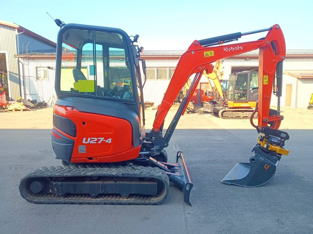 Kubota U27-4 UUDELLA PYÖRITTÄJÄLLÄ  - Minigraver: bilde 5 Kubota U27-4 UUDELLA PYÖRITTÄJÄLLÄ  - Minigraver: bilde 5