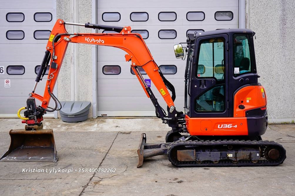 Kubota U36-4 ROTOTILTILLÄ - Minigraver: bilde 1 Kubota U36-4 ROTOTILTILLÄ - Minigraver: bilde 1