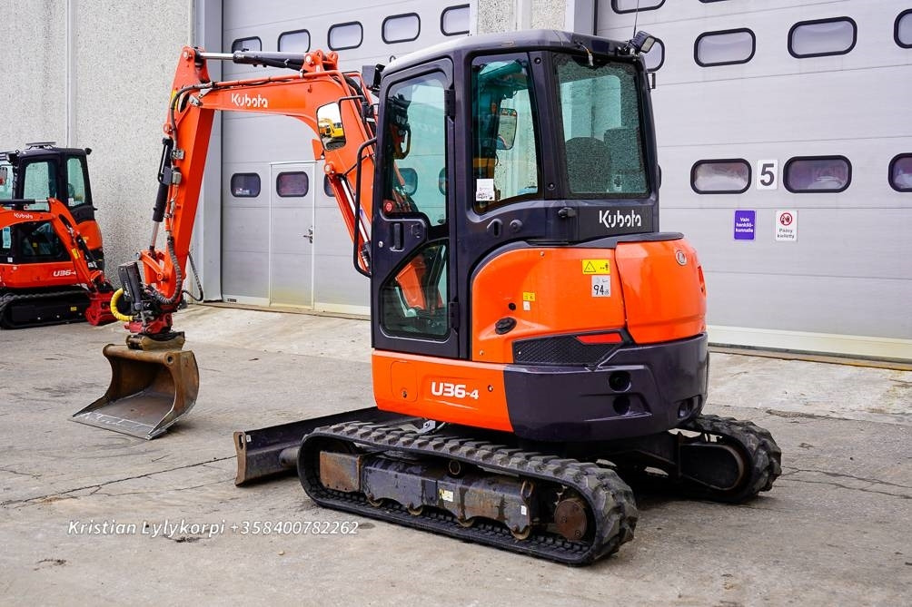 Kubota U36-4 ROTOTILTILLÄ - Minigraver: bilde 2 Kubota U36-4 ROTOTILTILLÄ - Minigraver: bilde 2