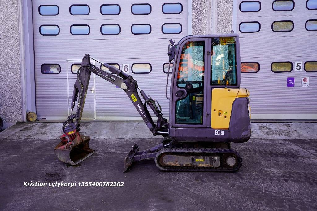 Volvo EC18C - Minigraver: bilde 1 Volvo EC18C - Minigraver: bilde 1