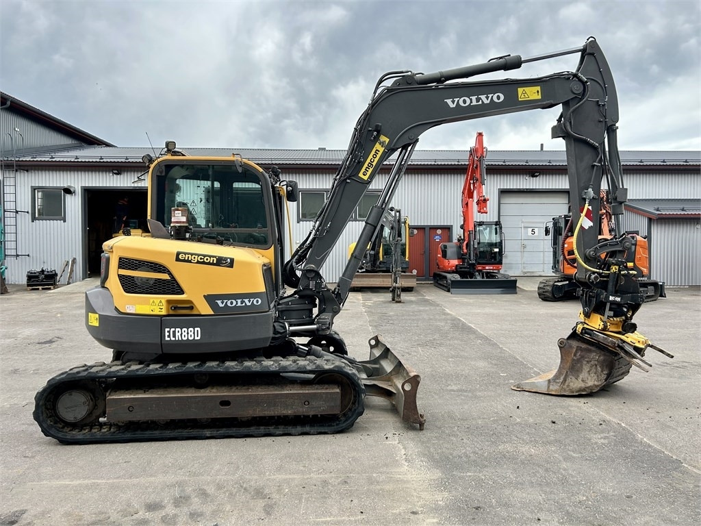Volvo ECR88D + TYÖLAITTEET - Minigraver: bilde 5 Volvo ECR88D + TYÖLAITTEET - Minigraver: bilde 5