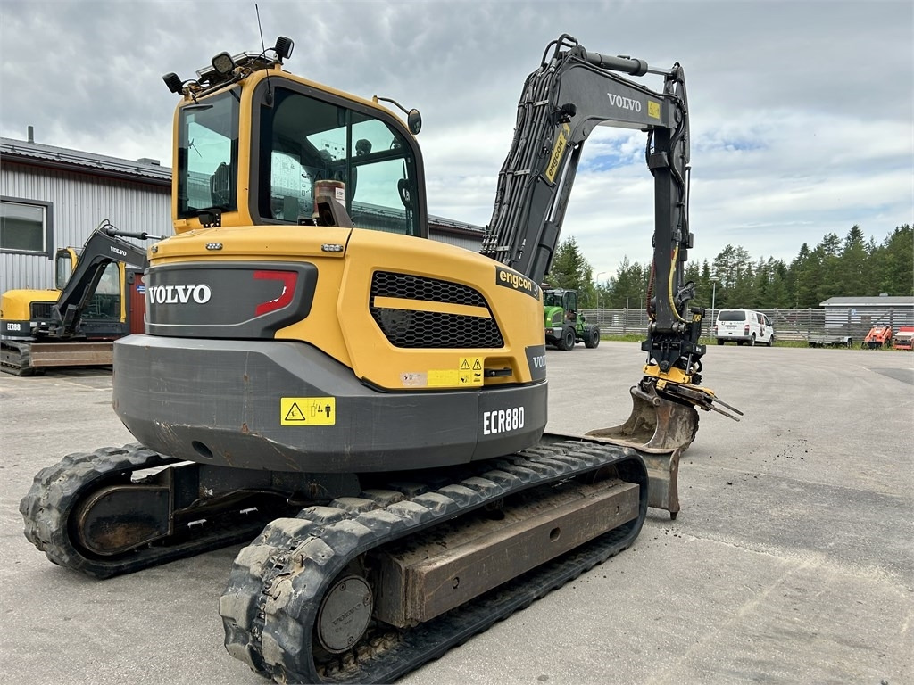 Volvo MYYTY! SOLD! ECR88D + TYÖLAITTEET  - Minigraver: bilde 4 Volvo MYYTY! SOLD! ECR88D + TYÖLAITTEET  - Minigraver: bilde 4