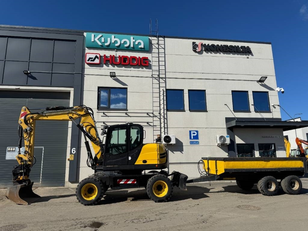 Yanmar B 110 W Hyvät varusteet / Siisti / Vähän ajettu - Hjulgraver: bilde 1 Yanmar B 110 W Hyvät varusteet / Siisti / Vähän ajettu - Hjulgraver: bilde 1