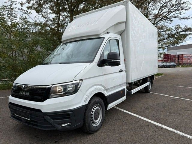 MAN TGE 3-140. Koffer 4.30m. Klima. Navi. Tempomat. - Varebil med skap: bilde 1 MAN TGE 3-140. Koffer 4.30m. Klima. Navi. Tempomat. - Varebil med skap: bilde 1