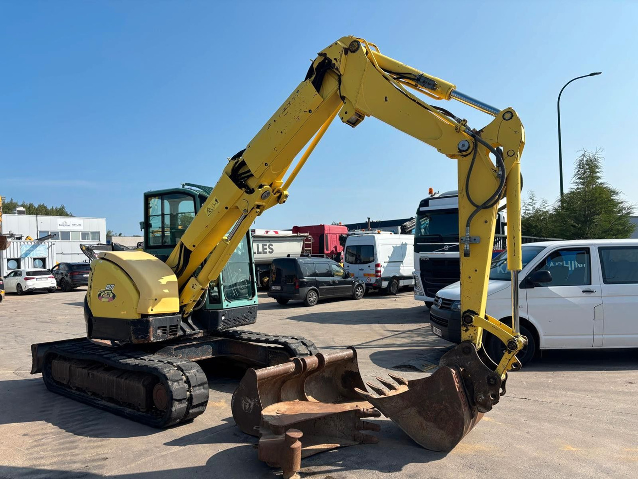 Yanmar B7 Sigma. 3 Löffel. - Minigraver: bilde 5 Yanmar B7 Sigma. 3 Löffel. - Minigraver: bilde 5