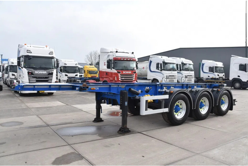 LAG O-3-CC - 20FT SWAP - ADR FL - ALCOA - BPW AXLES - DISC BRAKES - EMPTY WEIGHT 3080 KG!! - Container-transport/ Vekselflak semitrailer: bilde 5 LAG O-3-CC - 20FT SWAP - ADR FL - ALCOA - BPW AXLES - DISC BRAKES - EMPTY WEIGHT 3080 KG!! - Container-transport/ Vekselflak semitrailer: bilde 5