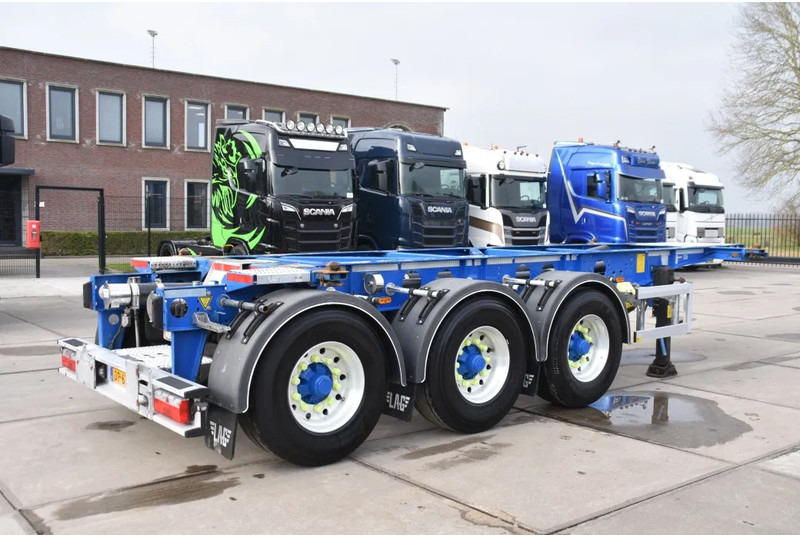 LAG O-3-CC - 20FT SWAP - ADR FL - ALCOA - BPW AXLES - DISC BRAKES - EMPTY WEIGHT 3080 KG!! - Container-transport/ Vekselflak semitrailer: bilde 2 LAG O-3-CC - 20FT SWAP - ADR FL - ALCOA - BPW AXLES - DISC BRAKES - EMPTY WEIGHT 3080 KG!! - Container-transport/ Vekselflak semitrailer: bilde 2