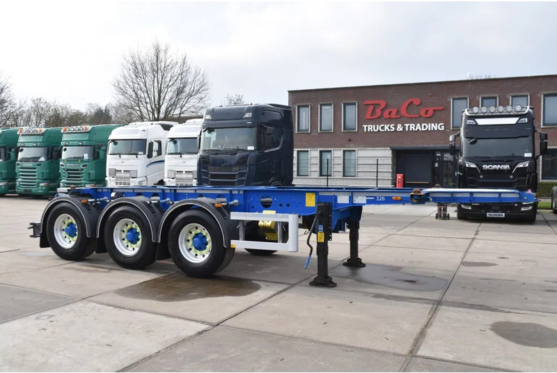 LAG O-3-CC - 20FT SWAP - ADR FL - ALCOA - BPW AXLES - DISC BRAKES - EMPTY WEIGHT 3080 KG!! - Container-transport/ Vekselflak semitrailer: bilde 1 LAG O-3-CC - 20FT SWAP - ADR FL - ALCOA - BPW AXLES - DISC BRAKES - EMPTY WEIGHT 3080 KG!! - Container-transport/ Vekselflak semitrailer: bilde 1