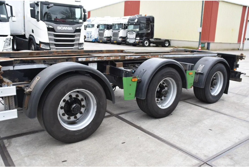 Renders ROC 16.27 CC - X STEERING - BPW AXLES - DISC BRAKES - - Container-transport/ Vekselflak semitrailer: bilde 5 Renders ROC 16.27 CC - X STEERING - BPW AXLES - DISC BRAKES - - Container-transport/ Vekselflak semitrailer: bilde 5