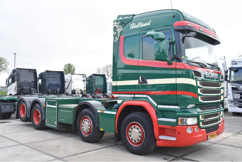 Scania R520 HL V8 8x2 - EURO 6 - MANUAL - RETARDER - WHEELBASE: 510 cm - 10 TONS FRONT AXLE - XENON - - Container-transport/ Vekselflak lastebil: bilde 2 Scania R520 HL V8 8x2 - EURO 6 - MANUAL - RETARDER - WHEELBASE: 510 cm - 10 TONS FRONT AXLE - XENON - - Container-transport/ Vekselflak lastebil: bilde 2