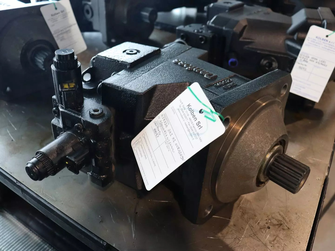 DANFOSS / SAUER H1B110-AK1-K1-NCRADNJNNA10NN027N25NNN - Hydraulisk motor for Bygg og anlegg: bilde 1 DANFOSS / SAUER H1B110-AK1-K1-NCRADNJNNA10NN027N25NNN - Hydraulisk motor for Bygg og anlegg: bilde 1