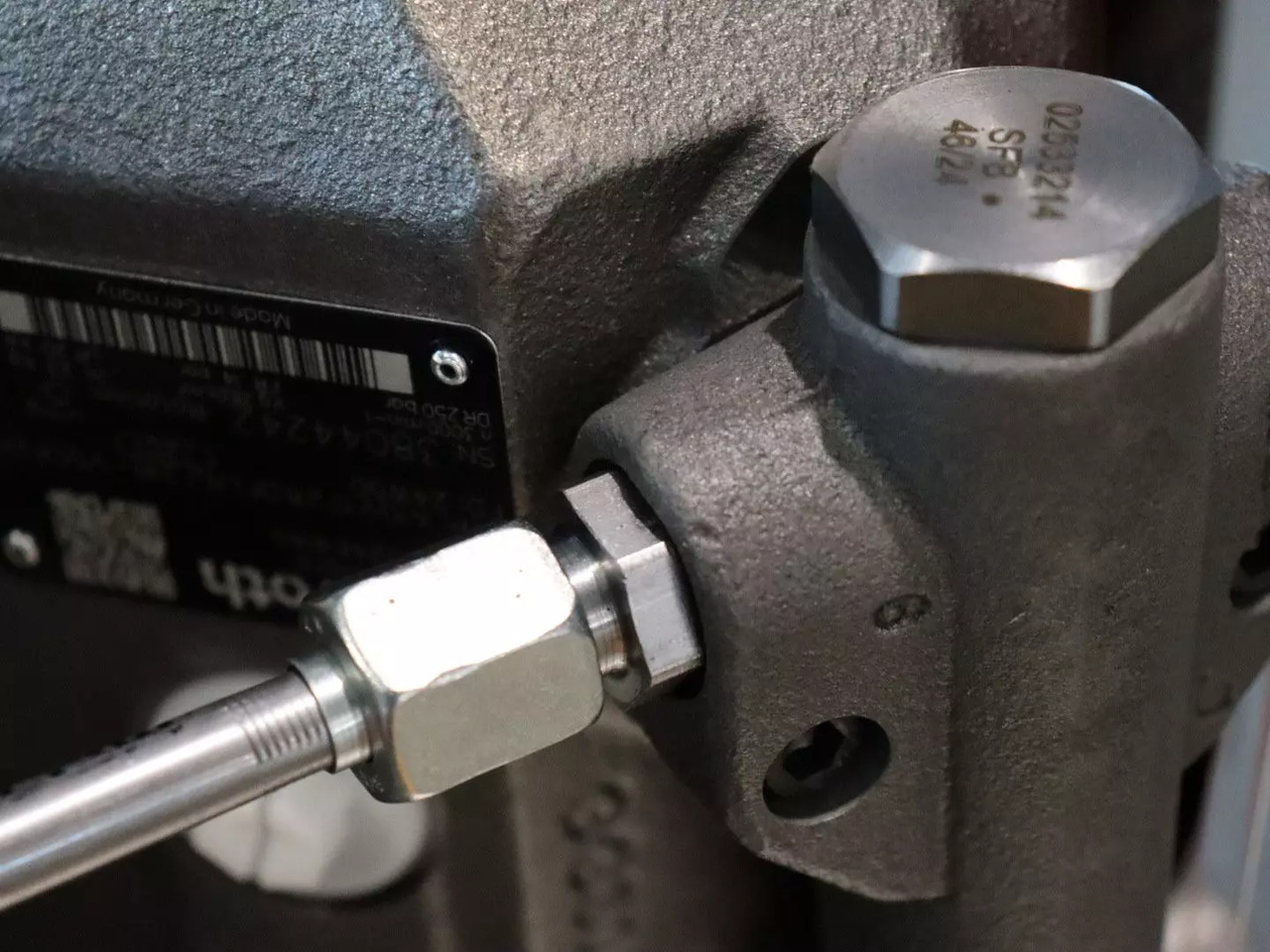 REXROTH A10VO28DFLR/31R-VSC62K01 - Hydraulisk pumpe for Materialhåndteringsutstyr: bilde 3 REXROTH A10VO28DFLR/31R-VSC62K01 - Hydraulisk pumpe for Materialhåndteringsutstyr: bilde 3