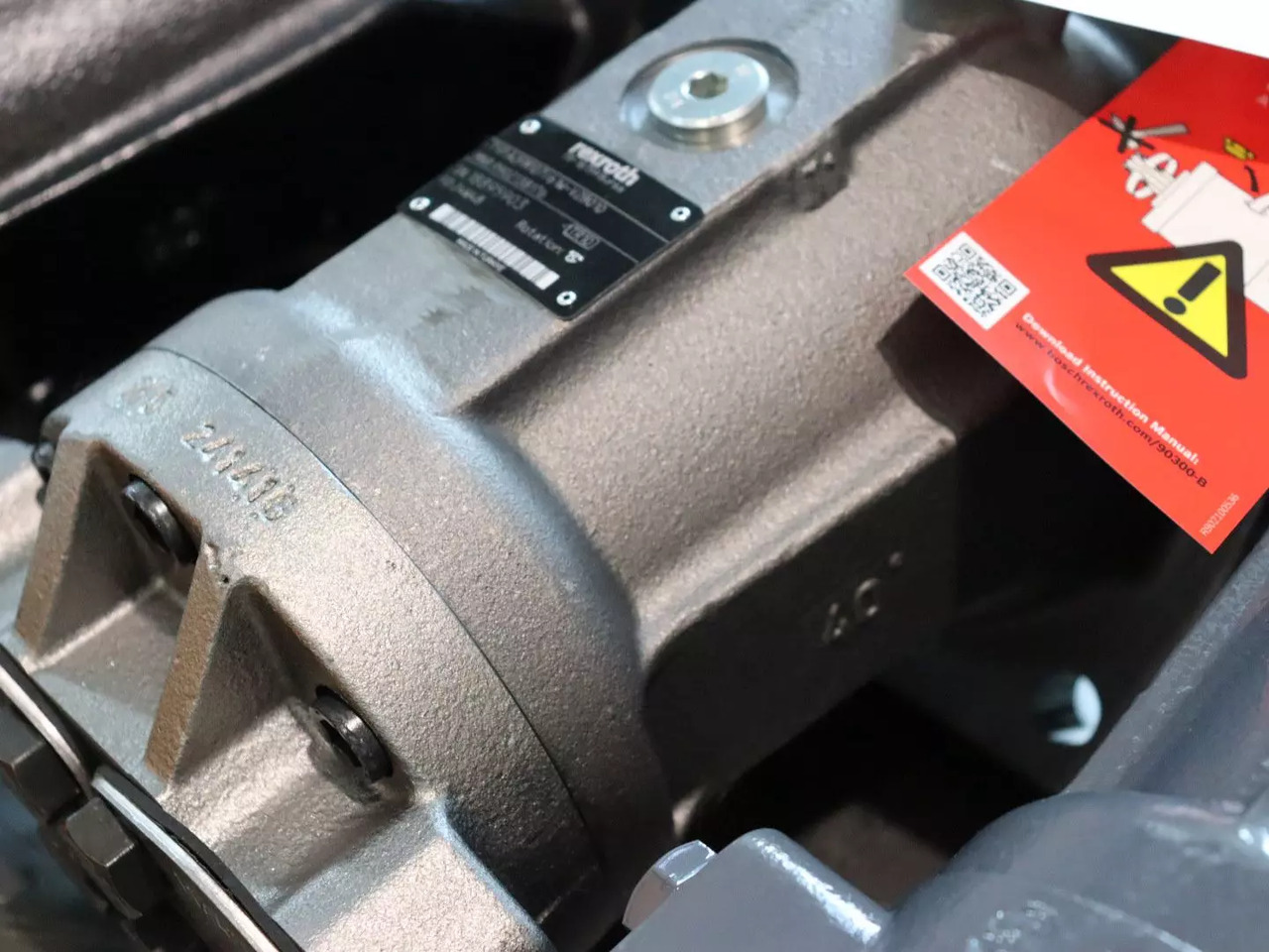 REXROTH A2FM107/61W-VZB010 - Hydraulisk motor for Bygg og anlegg: bilde 2 REXROTH A2FM107/61W-VZB010 - Hydraulisk motor for Bygg og anlegg: bilde 2