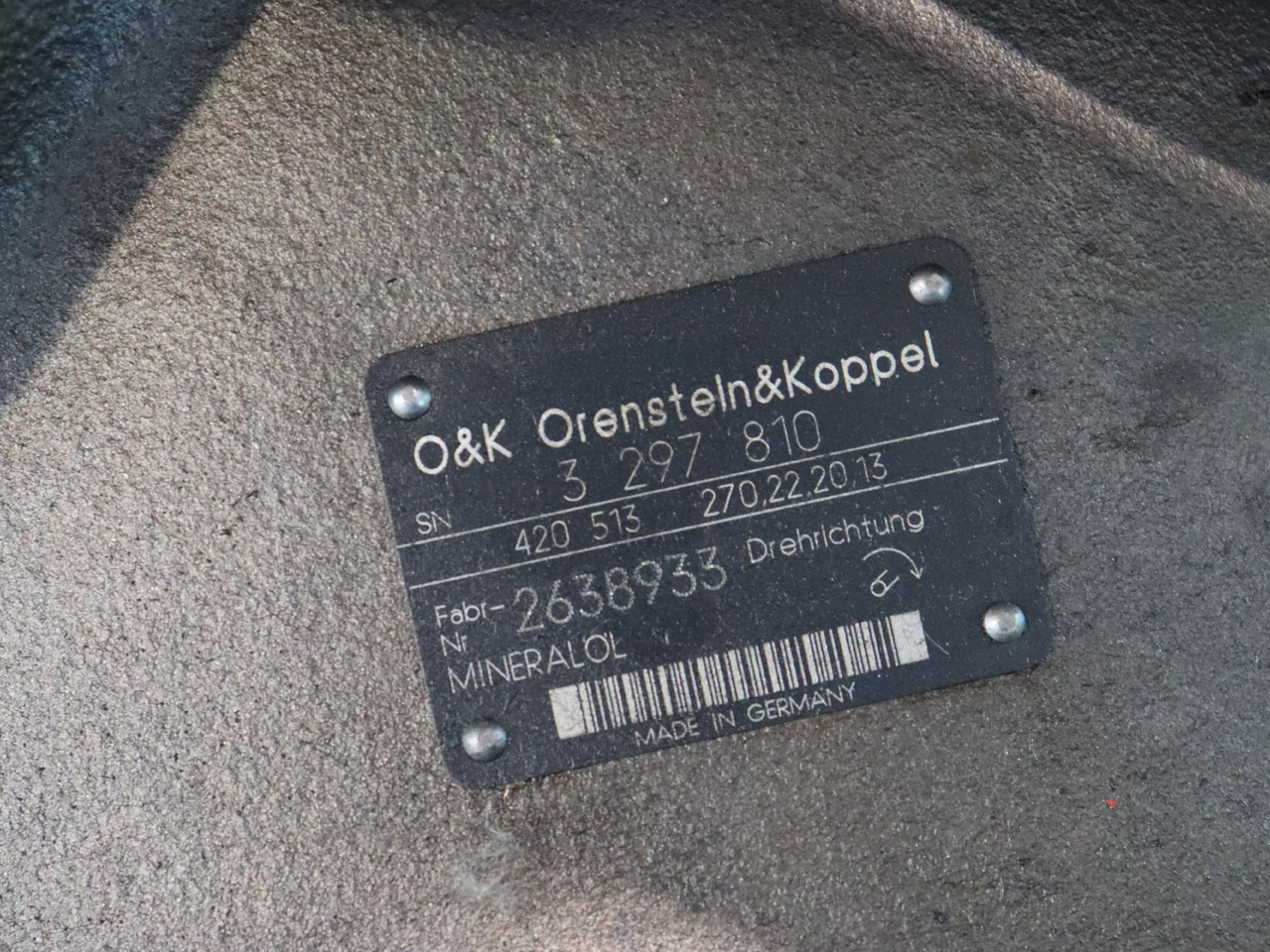 REXROTH A8VO80SRH2/60R1-PZG05F00 - Hydraulisk pumpe for Materialhåndteringsutstyr: bilde 4 REXROTH A8VO80SRH2/60R1-PZG05F00 - Hydraulisk pumpe for Materialhåndteringsutstyr: bilde 4