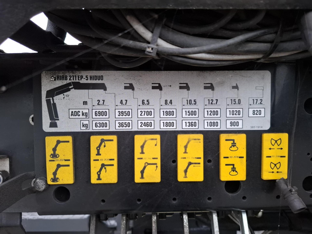 SCANIA SCANIA P41 8/2*6 Plat +Grue 21TM - Chassis lastebil: bilde 2 SCANIA SCANIA P41 8/2*6 Plat +Grue 21TM - Chassis lastebil: bilde 2
