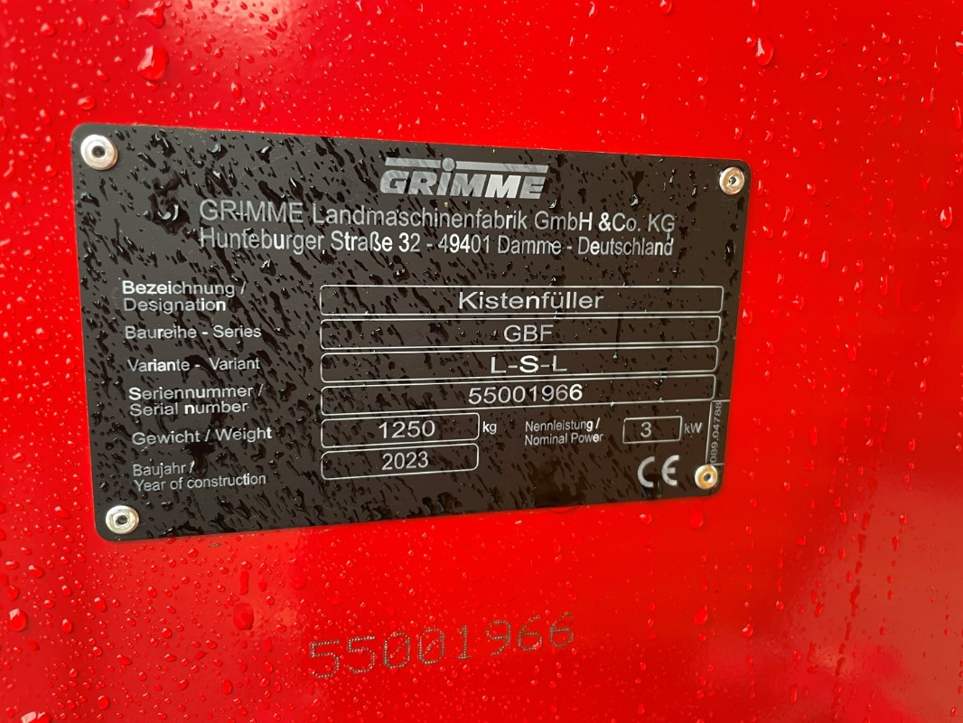 Grimme GBF L-S-L - Rental - Lagringsutstyr: bilde 3 Grimme GBF L-S-L - Rental - Lagringsutstyr: bilde 3