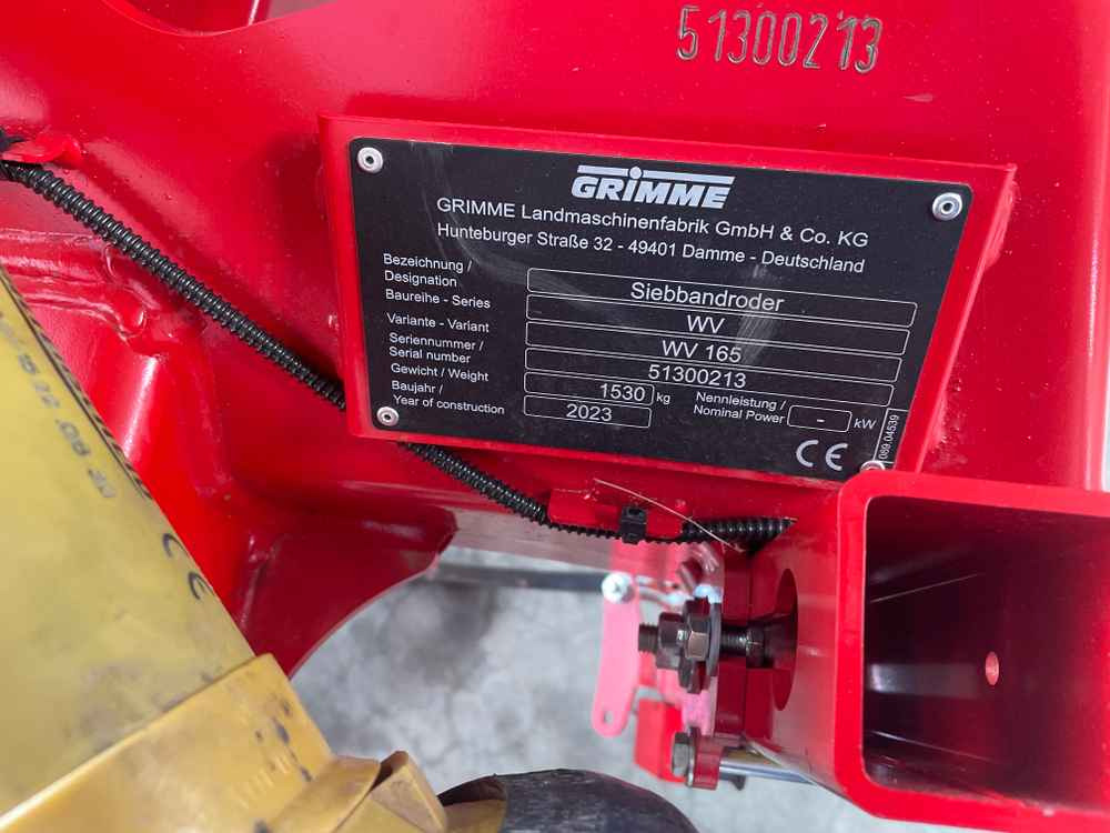 Grimme WV 165 - Drue høstemaskin: bilde 2 Grimme WV 165 - Drue høstemaskin: bilde 2