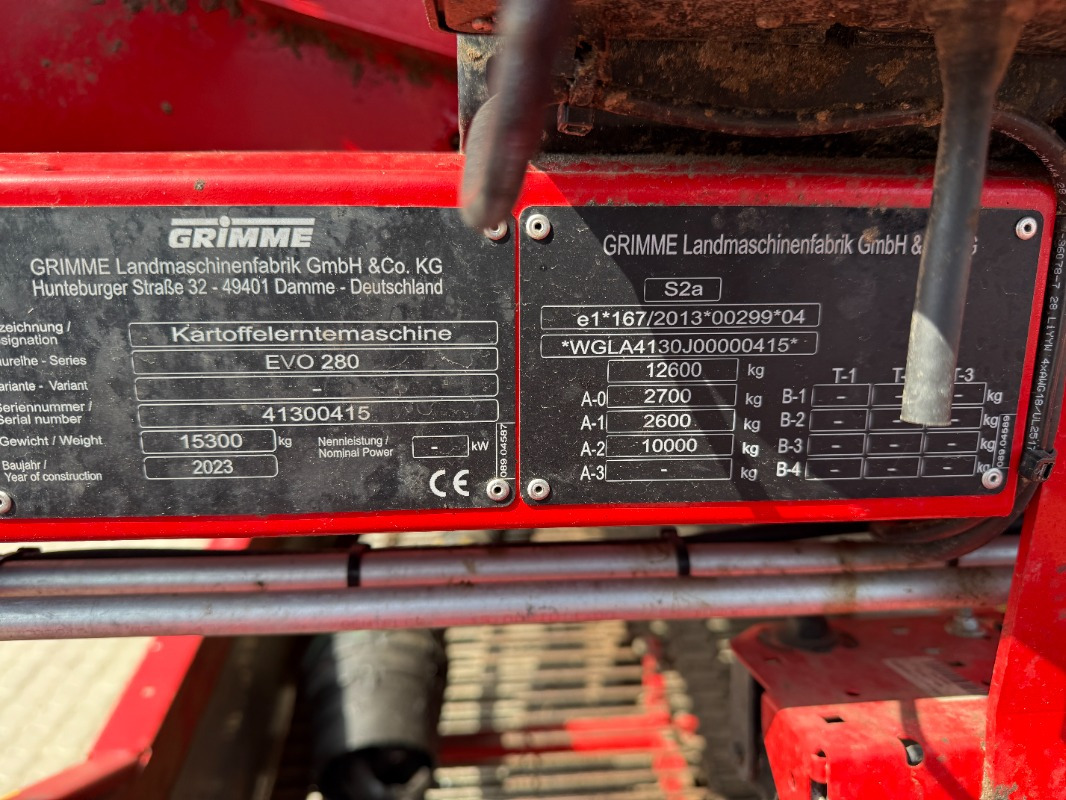 Grimme EVO 280 ClodSep - Tresker: bilde 2 Grimme EVO 280 ClodSep - Tresker: bilde 2