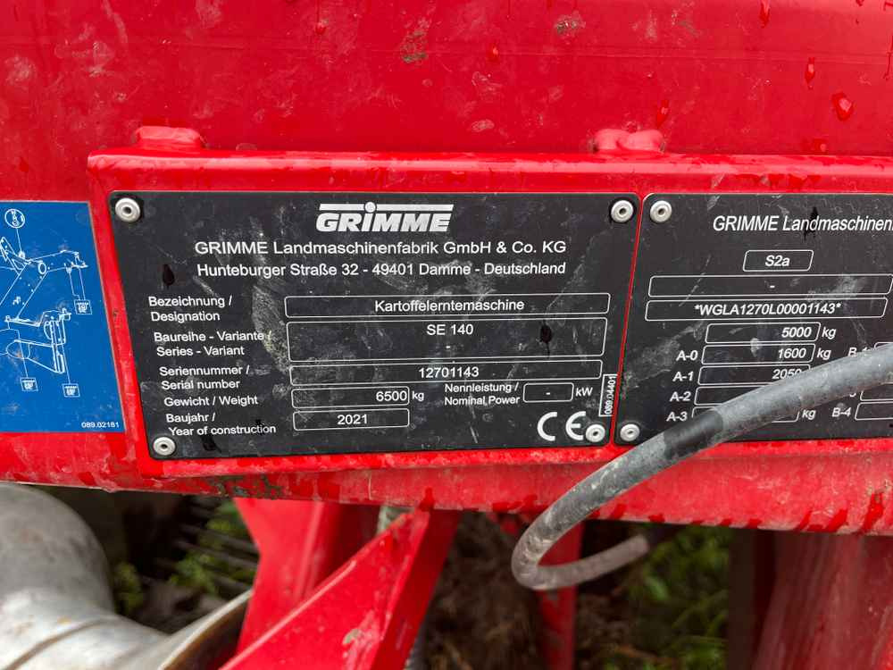 Grimme SE-140-UB - Tresker: bilde 2 Grimme SE-140-UB - Tresker: bilde 2