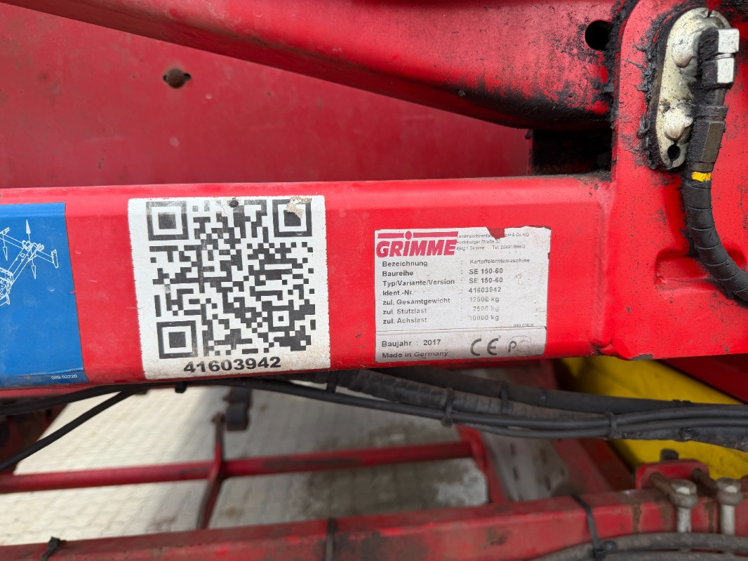 Grimme SE 170-60-UB XXL - Tresker: bilde 2 Grimme SE 170-60-UB XXL - Tresker: bilde 2