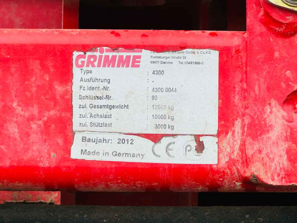 Grimme SV-260-MultiSep - Pickup machine - Tresker: bilde 2 Grimme SV-260-MultiSep - Pickup machine - Tresker: bilde 2