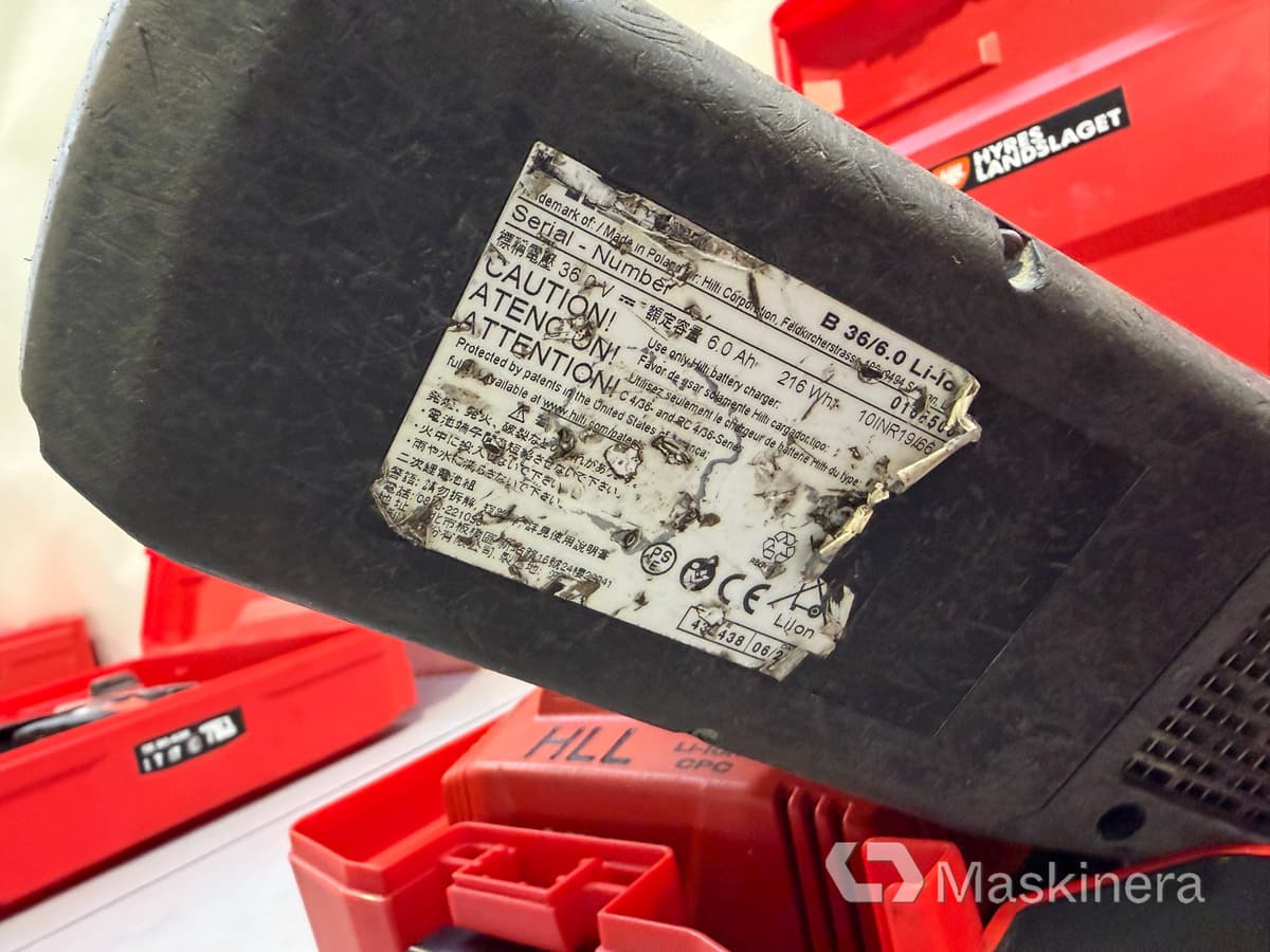 Kombihammare Hilti TE 30-A36 - Annet utstyr: bilde 5 Kombihammare Hilti TE 30-A36 - Annet utstyr: bilde 5