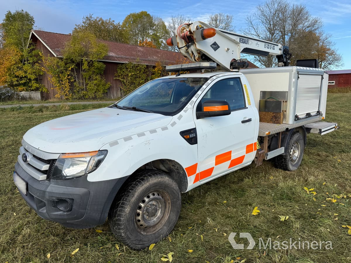 Arbetsbil Ford Ranger med Versalift - Kassebil: bilde 1 Arbetsbil Ford Ranger med Versalift - Kassebil: bilde 1