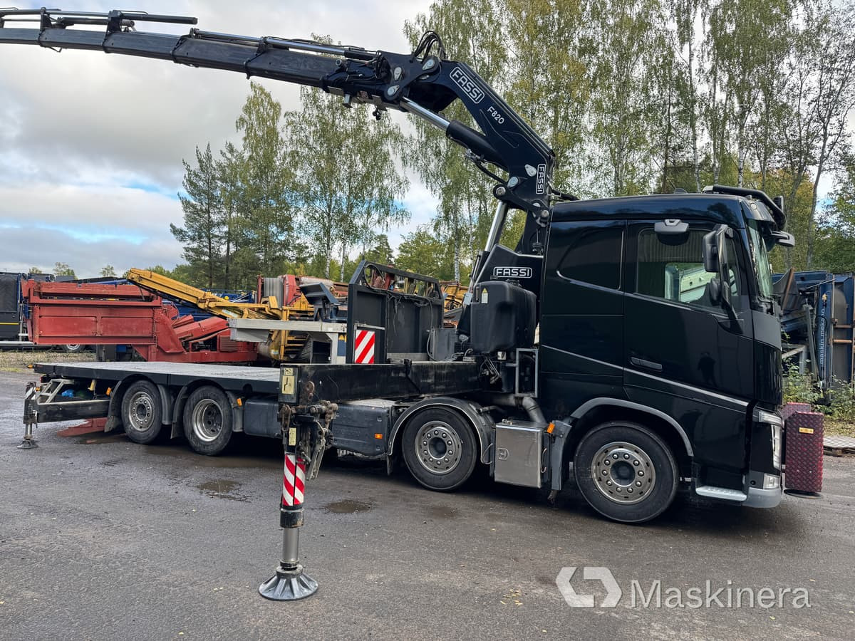 Bodbil Volvo FH 82F med Fassi F820 kran & jib - Planbil, Kranbil: bilde 4 Bodbil Volvo FH 82F med Fassi F820 kran & jib - Planbil, Kranbil: bilde 4