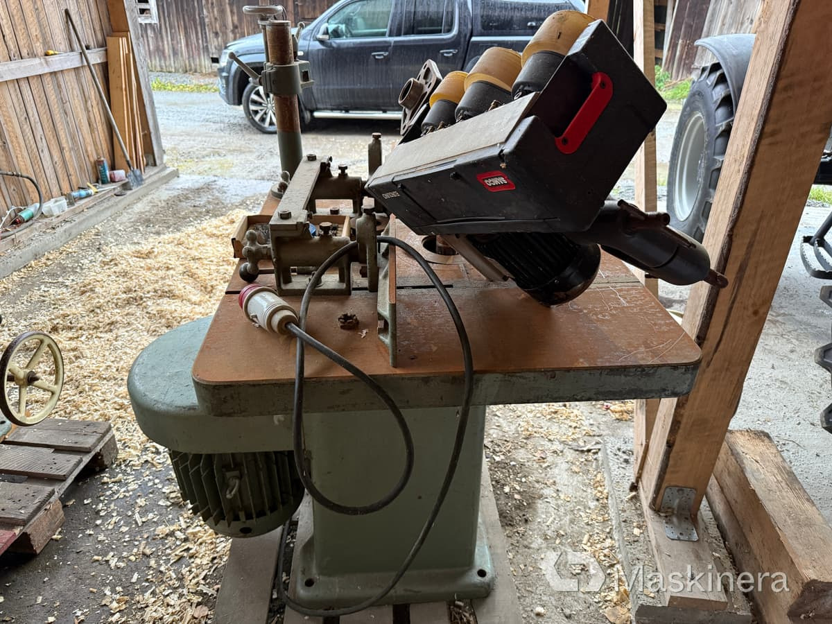 Bordsfräs med matarverk Jonsereds - Anleggsmaskiner: bilde 5 Bordsfräs med matarverk Jonsereds - Anleggsmaskiner: bilde 5