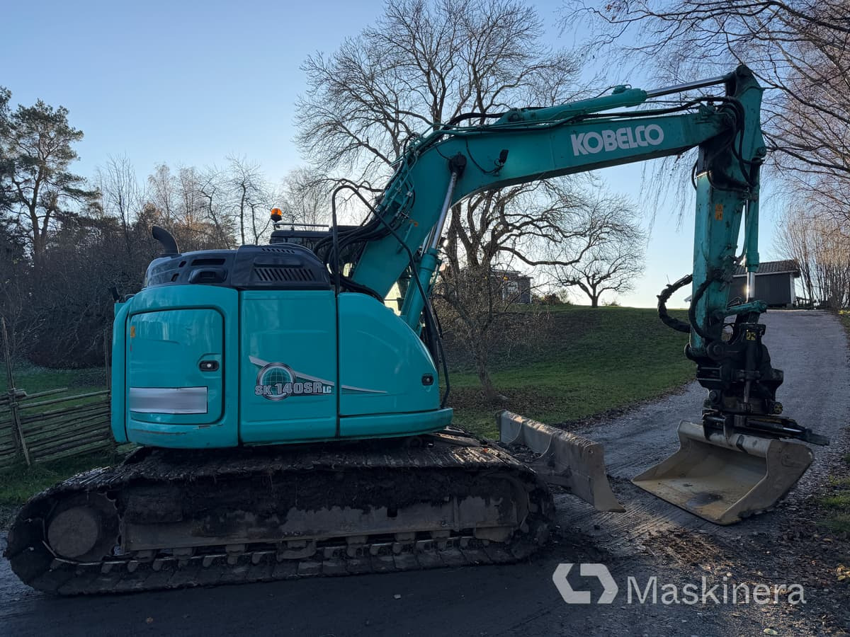 Grävmaskin Kobelco SK140SRLC-5 - Beltegraver: bilde 4 Grävmaskin Kobelco SK140SRLC-5 - Beltegraver: bilde 4