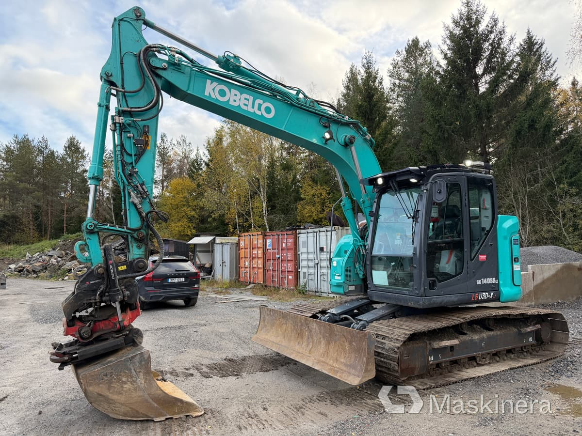 Grävmaskin Kobelco SK140SRLC-7 - Beltegraver: bilde 1 Grävmaskin Kobelco SK140SRLC-7 - Beltegraver: bilde 1