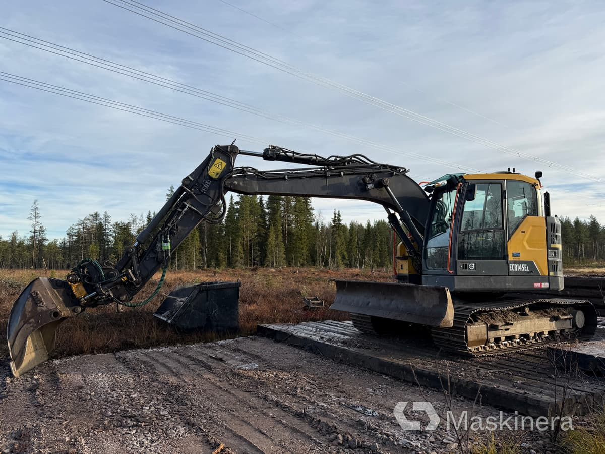 Grävmaskin Volvo ECR145EL - Beltegraver: bilde 1 Grävmaskin Volvo ECR145EL - Beltegraver: bilde 1