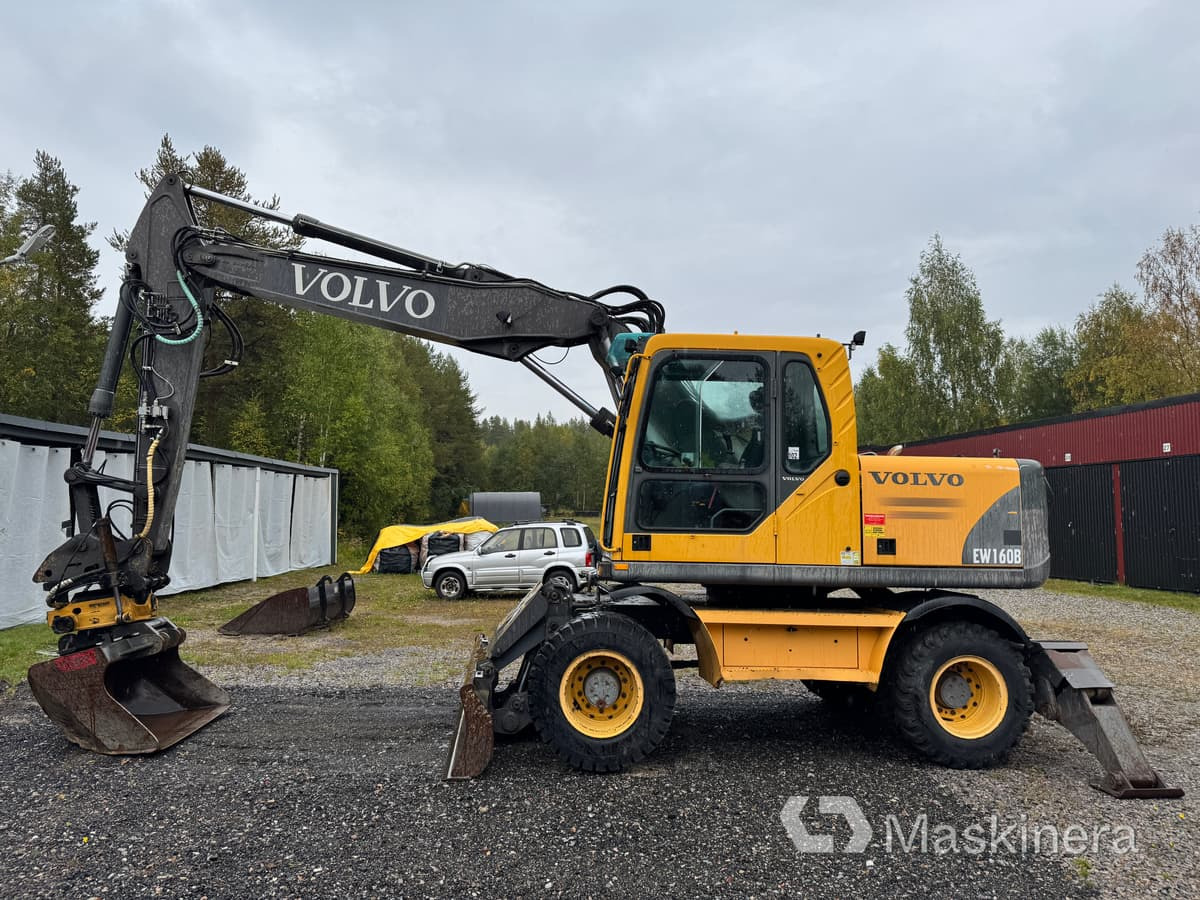 Hjulgrävare Volvo EW160B med tillbehör - Beltegraver: bilde 2 Hjulgrävare Volvo EW160B med tillbehör - Beltegraver: bilde 2