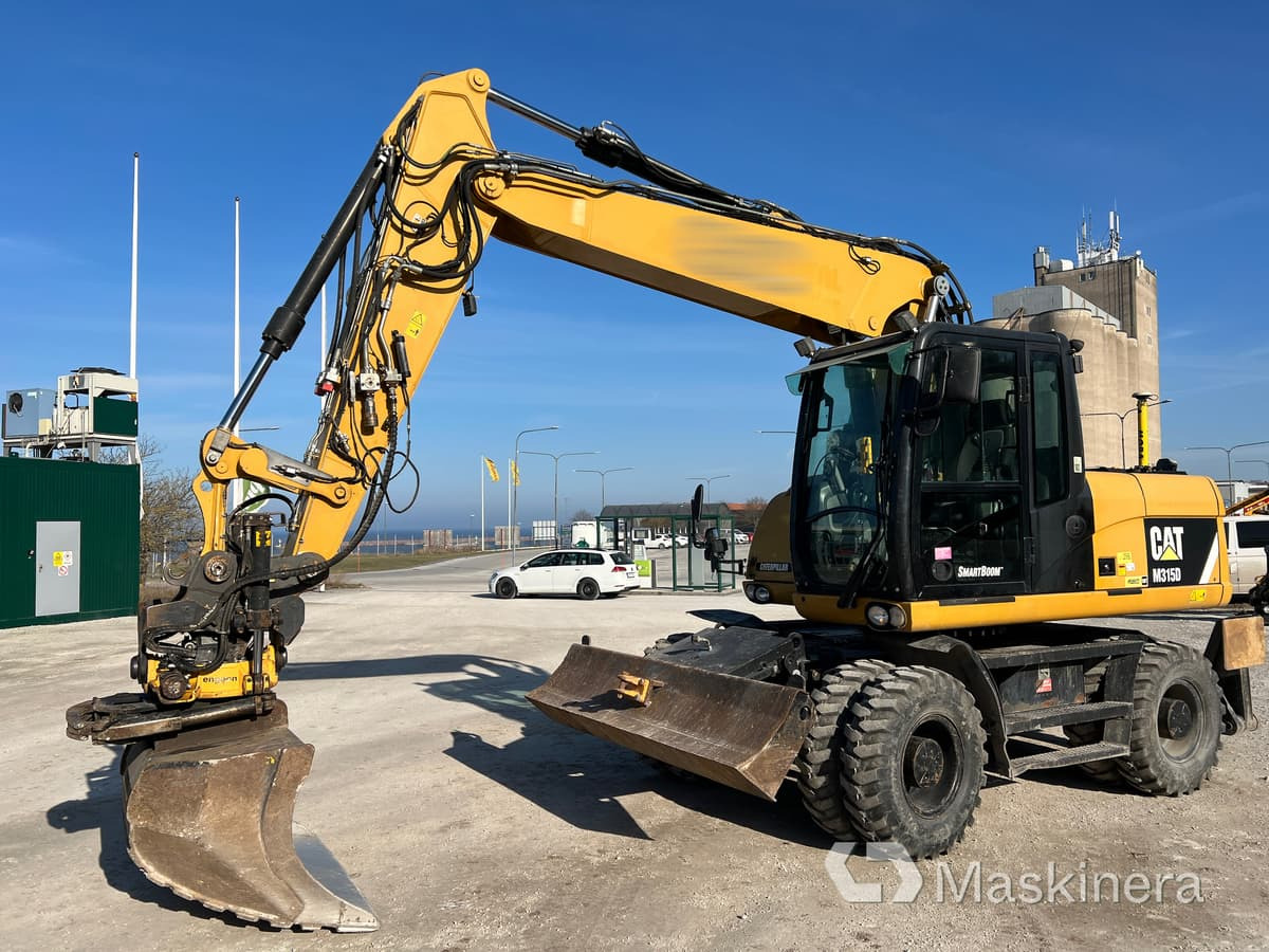 Hjulgrävare CAT 315D med tillbehör - Beltegraver: bilde 1 Hjulgrävare CAT 315D med tillbehör - Beltegraver: bilde 1