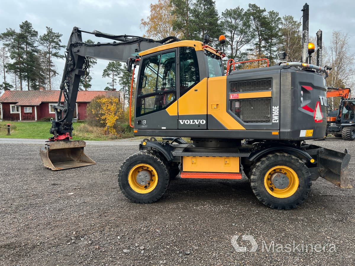 Hjulgrävare Volvo EW160E - Beltegraver: bilde 3 Hjulgrävare Volvo EW160E - Beltegraver: bilde 3