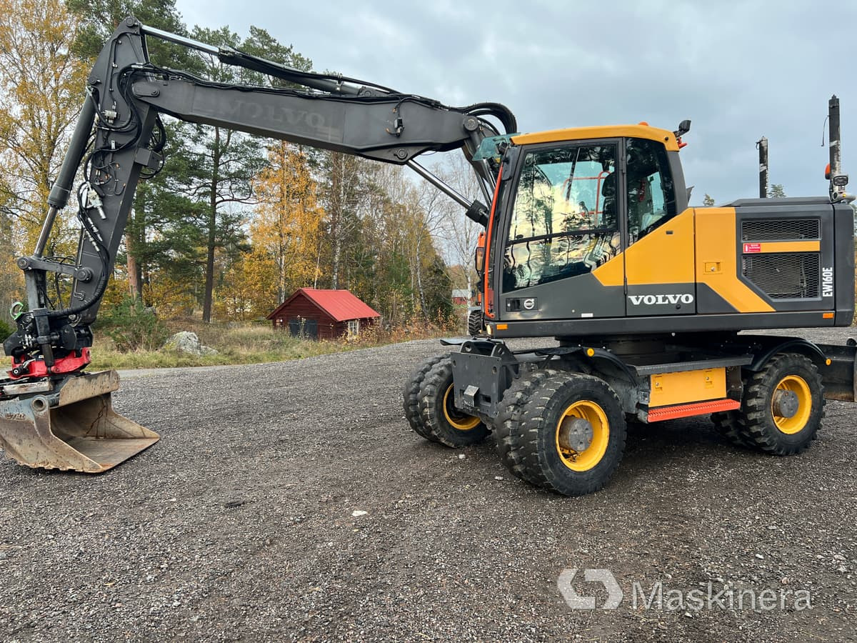 Hjulgrävare Volvo EW160E - Beltegraver: bilde 2 Hjulgrävare Volvo EW160E - Beltegraver: bilde 2