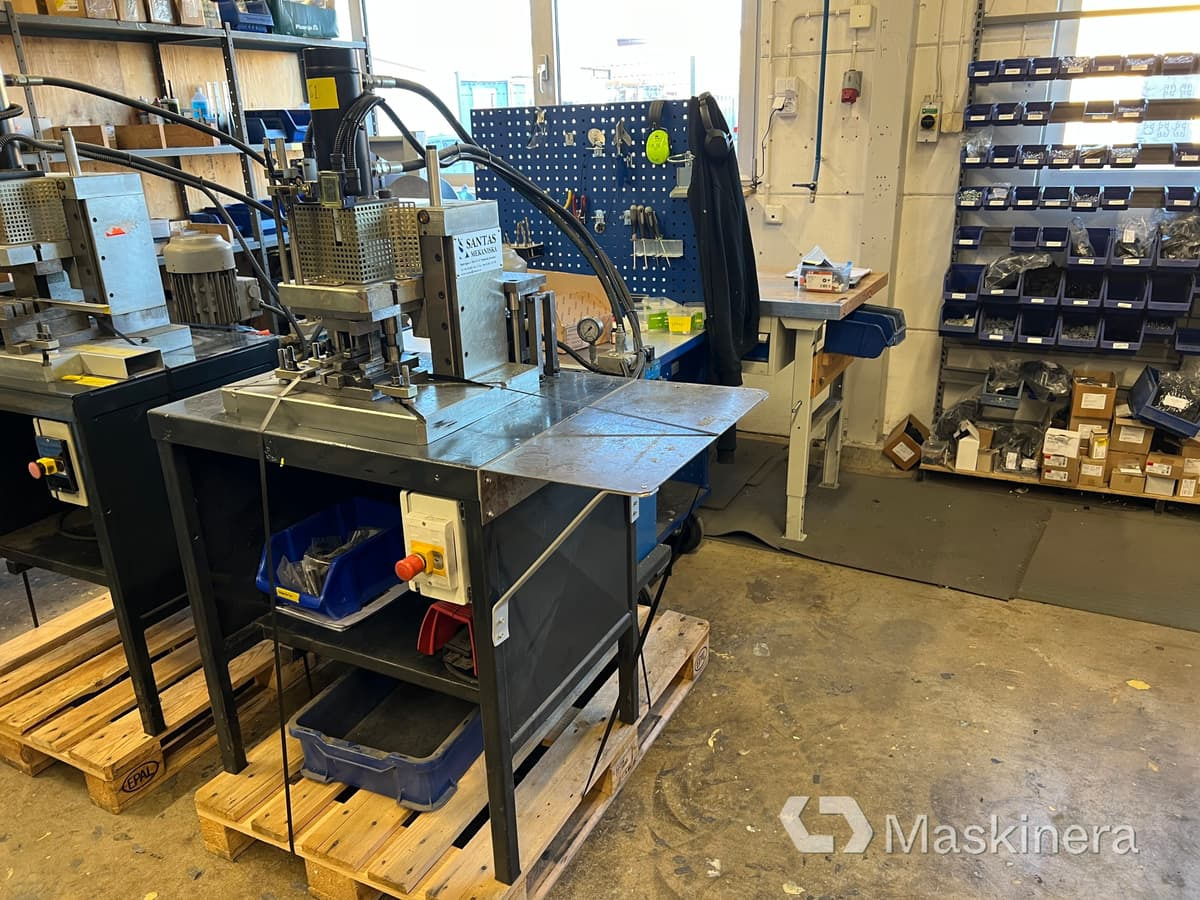 Hydraulisk press Santas Mekaniska DS88 - Kantpresse: bilde 2 Hydraulisk press Santas Mekaniska DS88 - Kantpresse: bilde 2